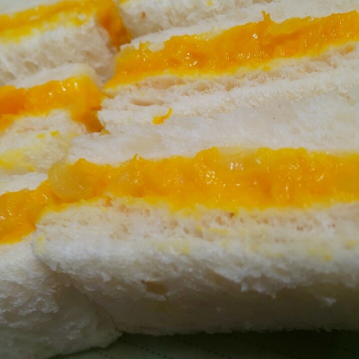 離乳食★かぼちゃチーズサンド つかみ食べ
